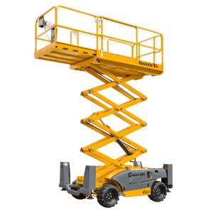 Dízel ollós emelő  Haulotte Compact 10 DX