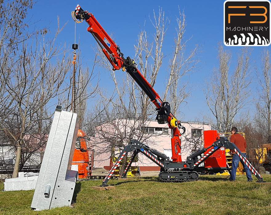 Kegiom 510-E4 gumilánctalpas pók daru