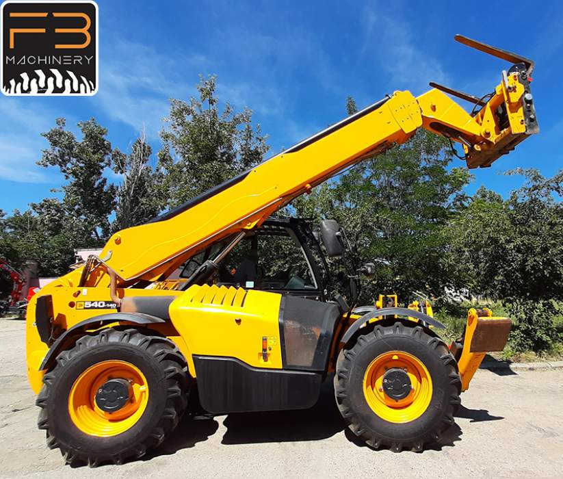 Teleszkópos rakodó JCB 540-140 HiViz 212-es számú